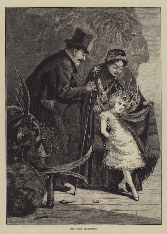 Hennes første opptreden av Harry Furniss