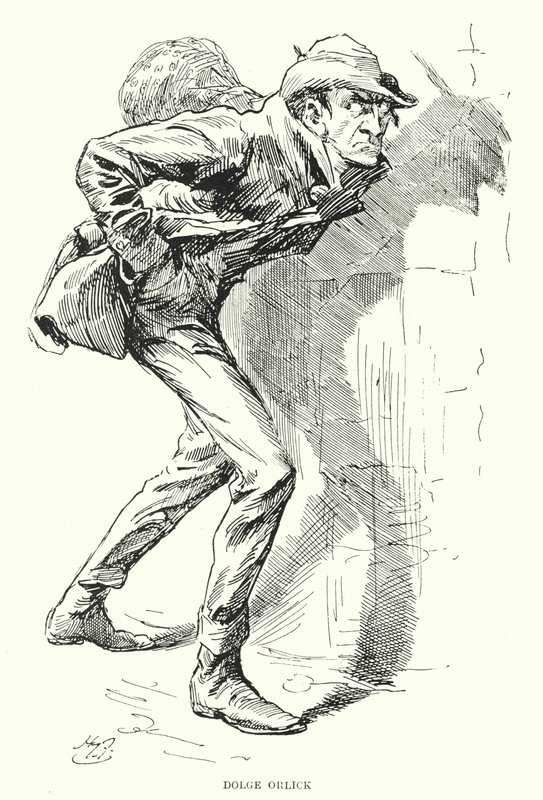 Illustrasjon for store forventninger av Charles Dickens (litho) av Harry Furniss