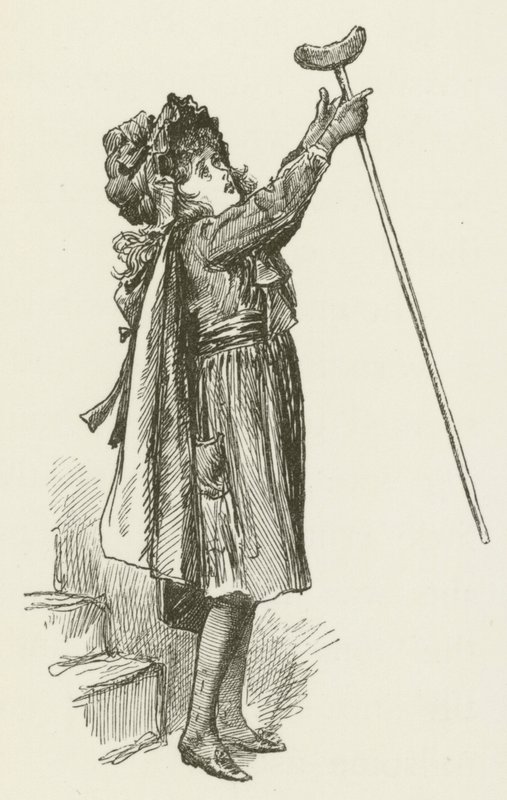 Illustrasjon for Sylvie og Bruno av Lewis Carroll av Harry Furniss