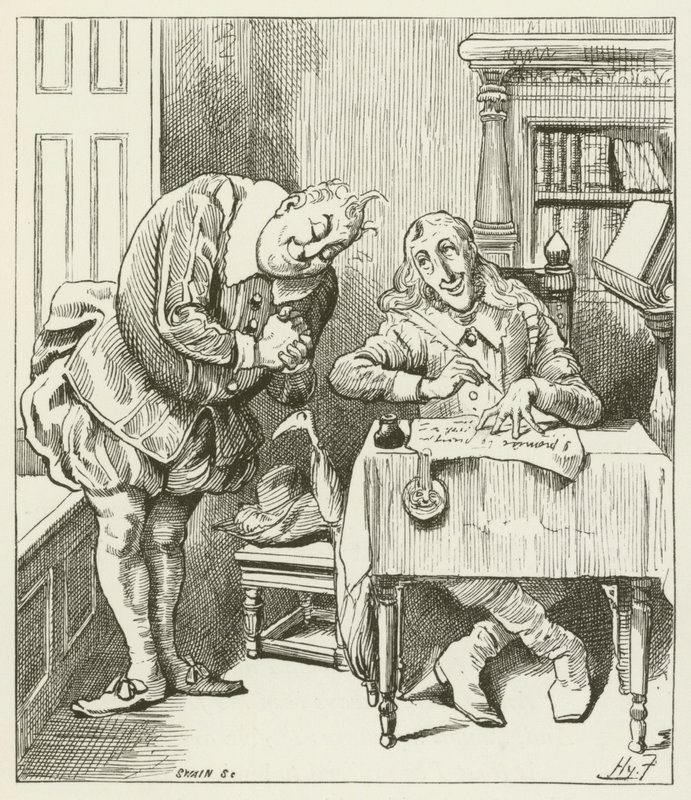 Illustrasjon for Sylvie og Bruno av Lewis Carroll av Harry Furniss