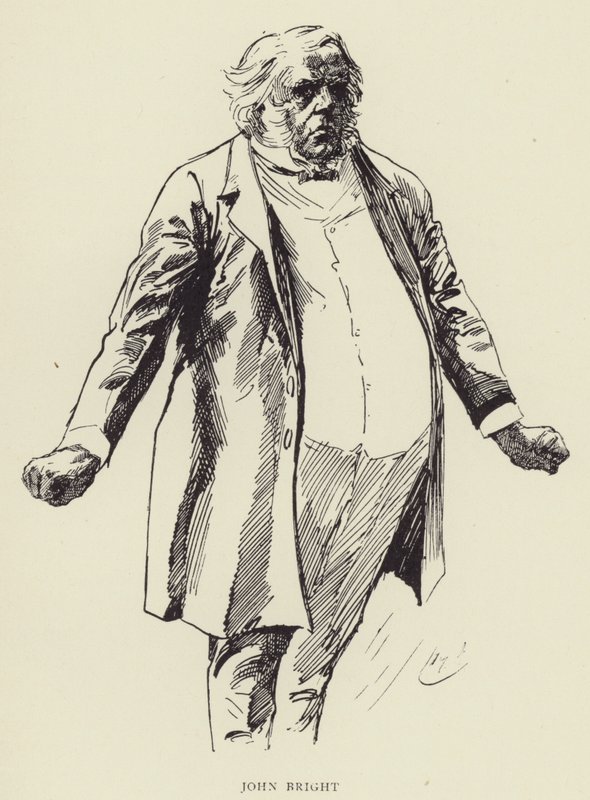 John Bright av Harry Furniss