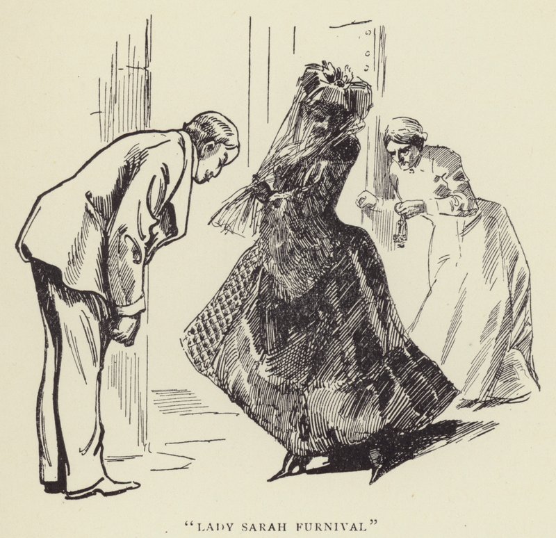 Lady Sarah Furnival av Harry Furniss