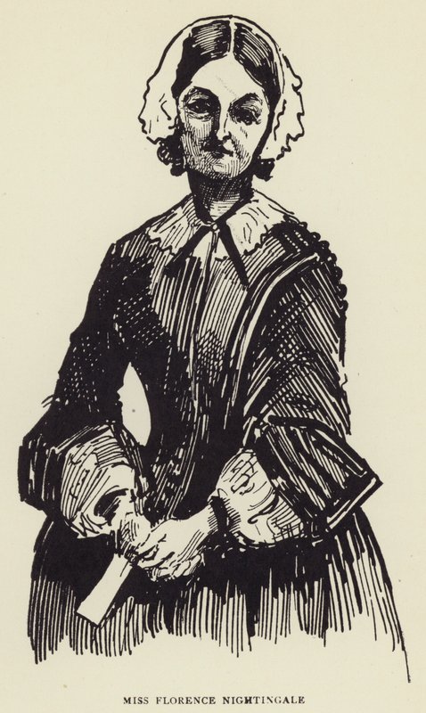 Frøken Florence Nightingale av Harry Furniss