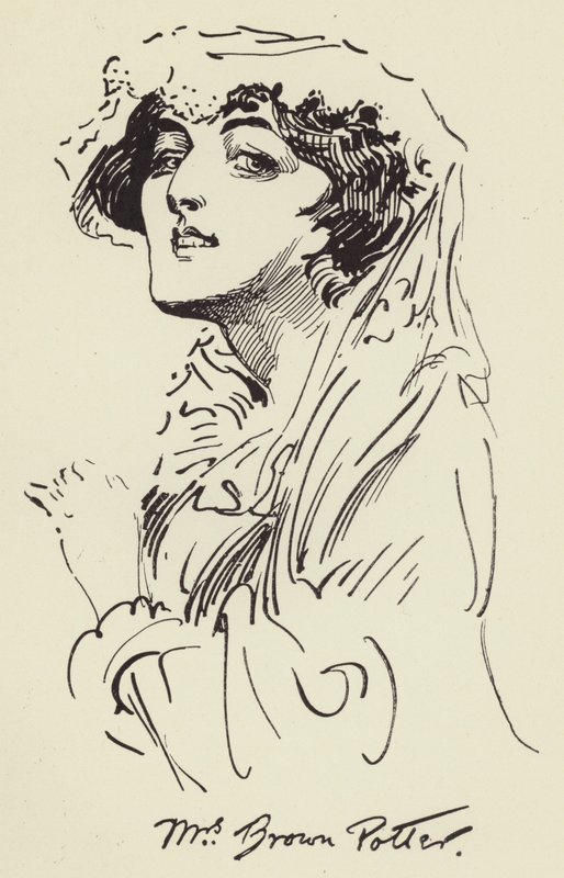 Fru Brown Potter av Harry Furniss