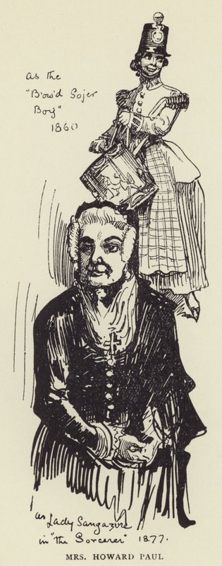 Fru Howard Paul av Harry Furniss