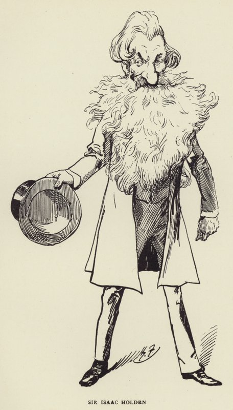 Sir Isaac Holden av Harry Furniss