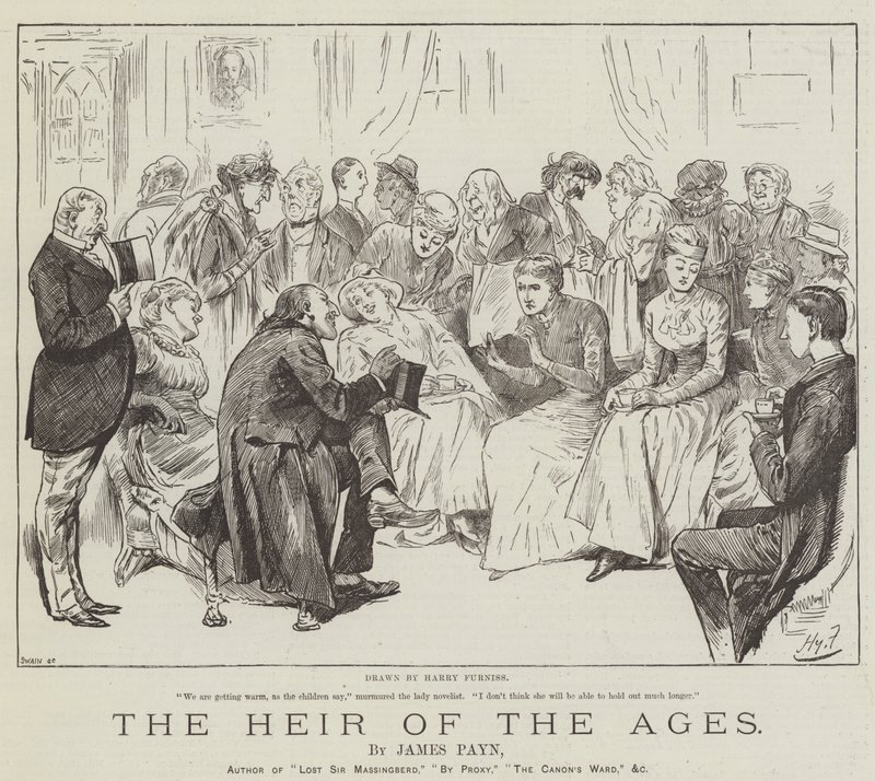 Tidenes arving, av James Payn av Harry Furniss