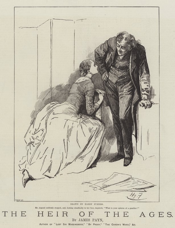 Tidenes arving, av James Payn av Harry Furniss