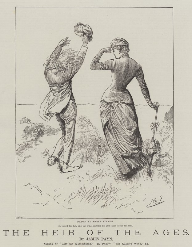 Tidenes arving, av James Payn av Harry Furniss