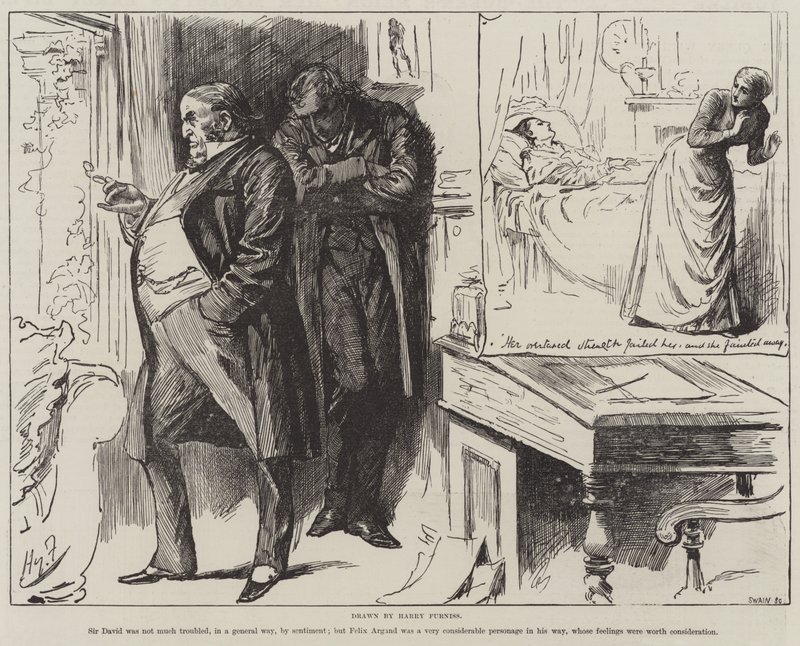 Tidenes arving, av James Payn av Harry Furniss