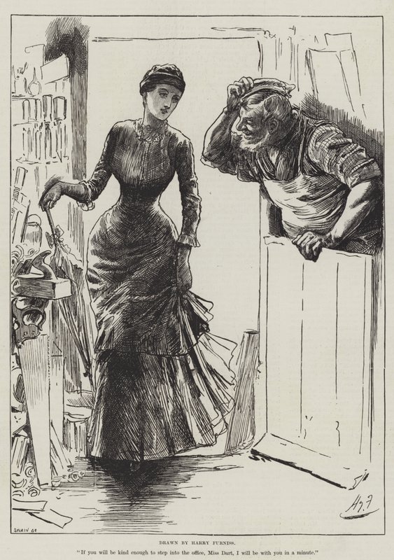 Tidenes arving, av James Payn av Harry Furniss