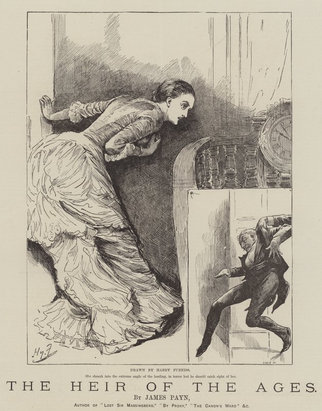 Tidenes arving, av James Payn av Harry Furniss
