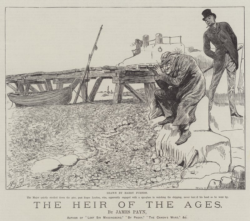 Tidenes arving, av James Payn av Harry Furniss