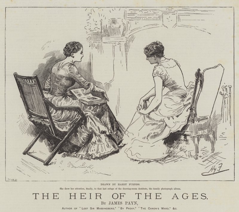 Tidenes arving, av James Payn av Harry Furniss