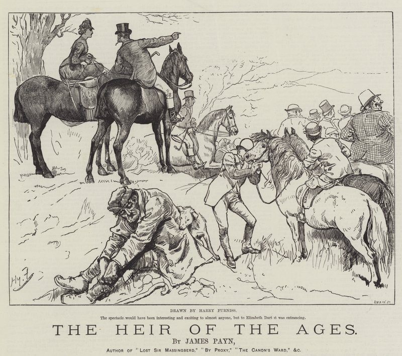Tidenes arving, av James Payn av Harry Furniss