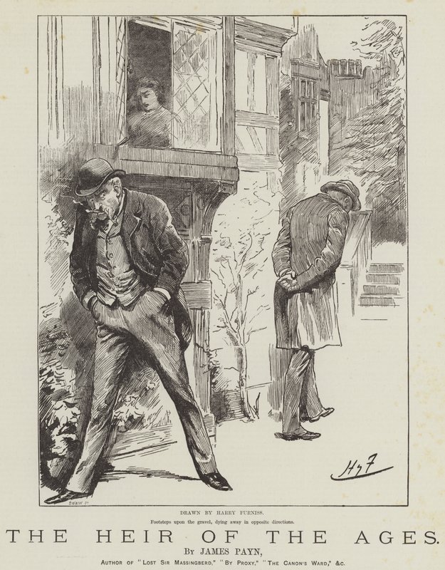 Tidenes arving, av James Payn av Harry Furniss