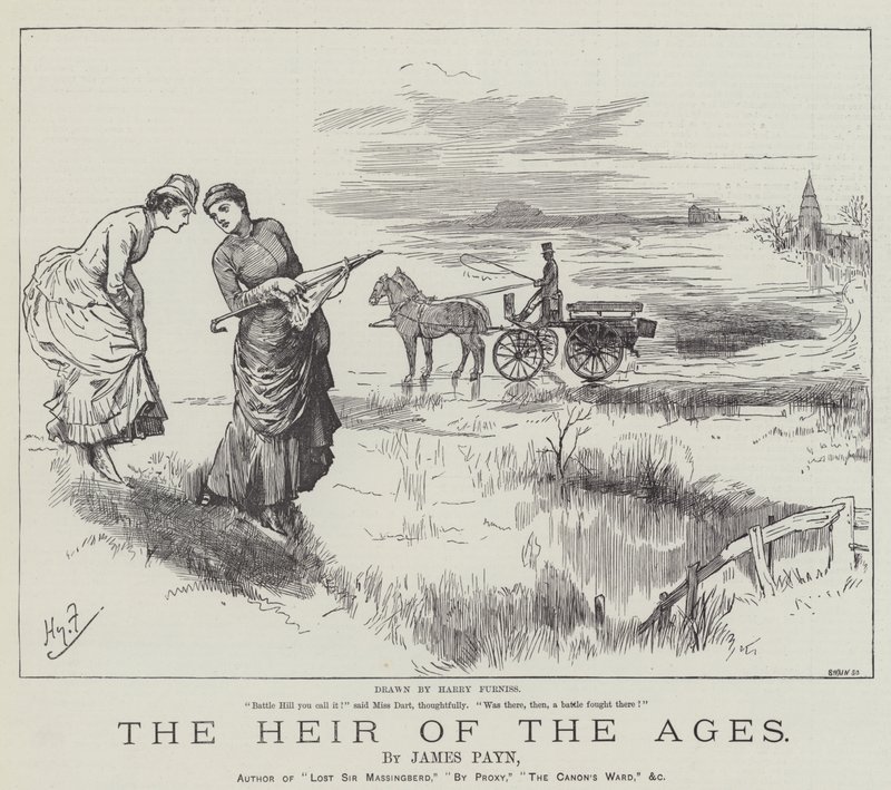 Tidenes arving, av James Payn av Harry Furniss