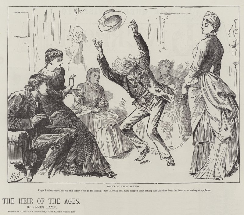 Tidenes arving, av James Payn av Harry Furniss