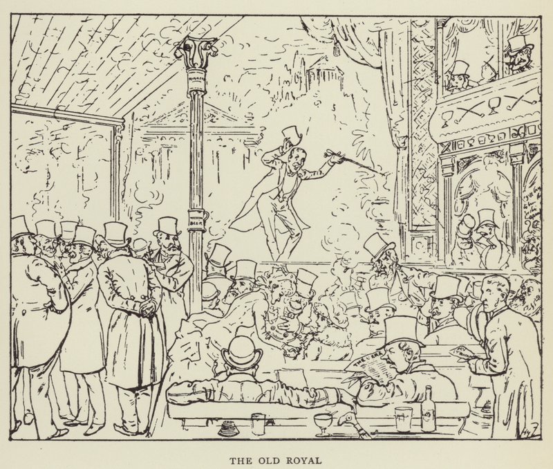Den gamle kongelige av Harry Furniss