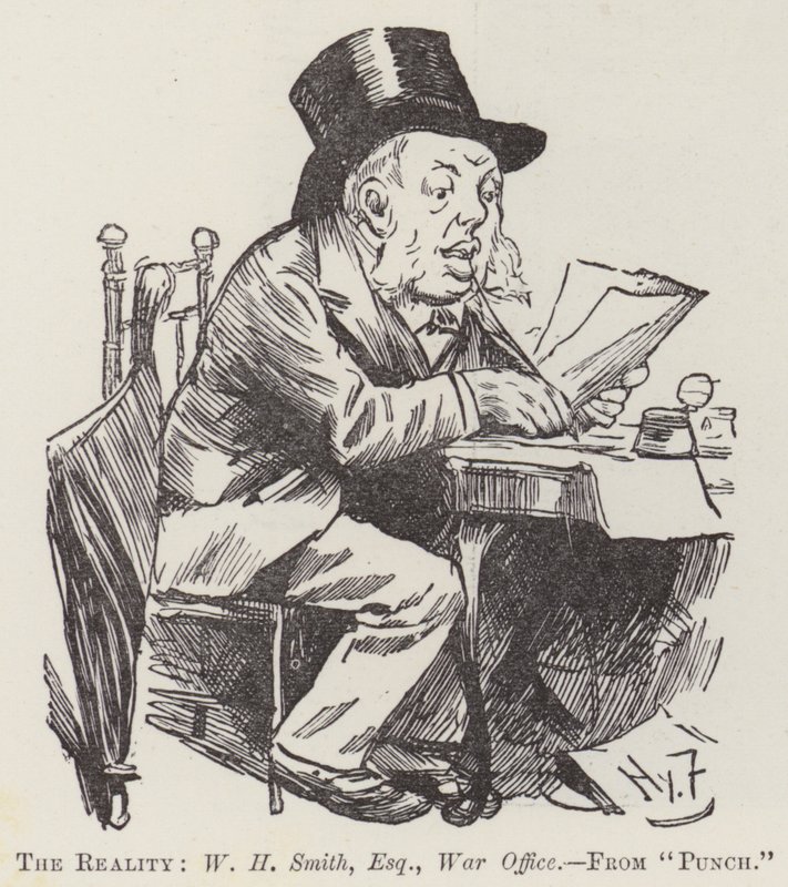The Reality, W H Smith, Esquire, War Office av Harry Furniss