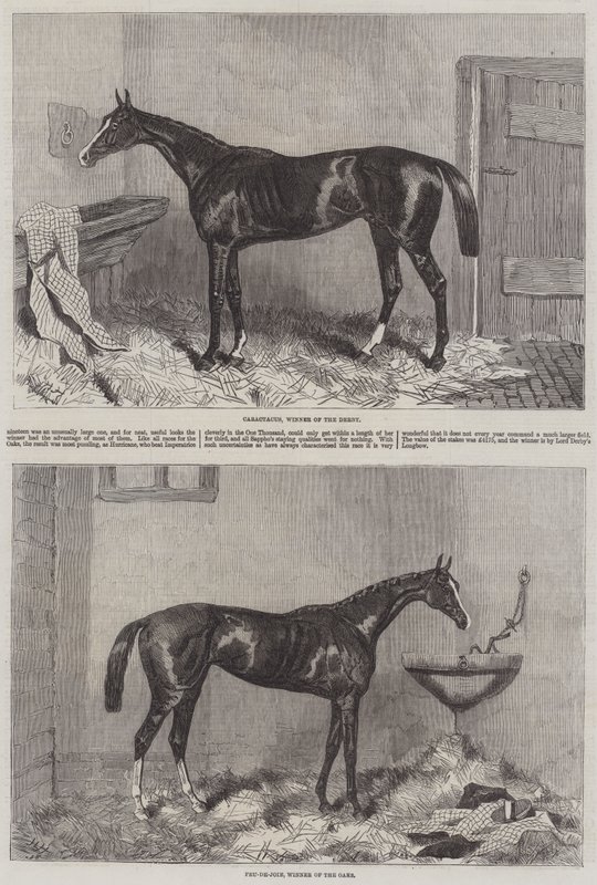 Vinnere av Derby og Oaks av Harry Hall