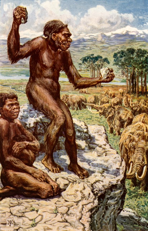 Neandertaler menneskeheten av Harry Hamilton Johnston