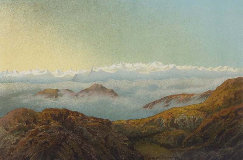 Soloppgang på Rigi av Helga von Cramm