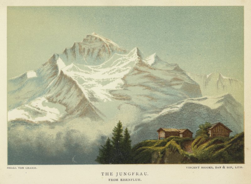 Jungfrau, fra Eisenfluh av Helga von Cramm