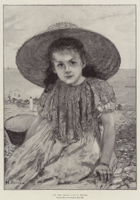 På stranda av Henri Gervex