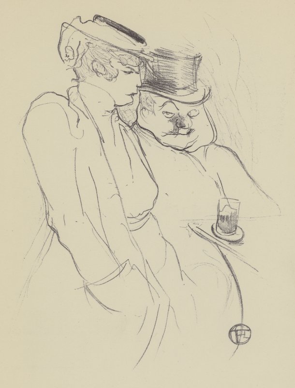 I førti av Henri de Toulouse Lautrec