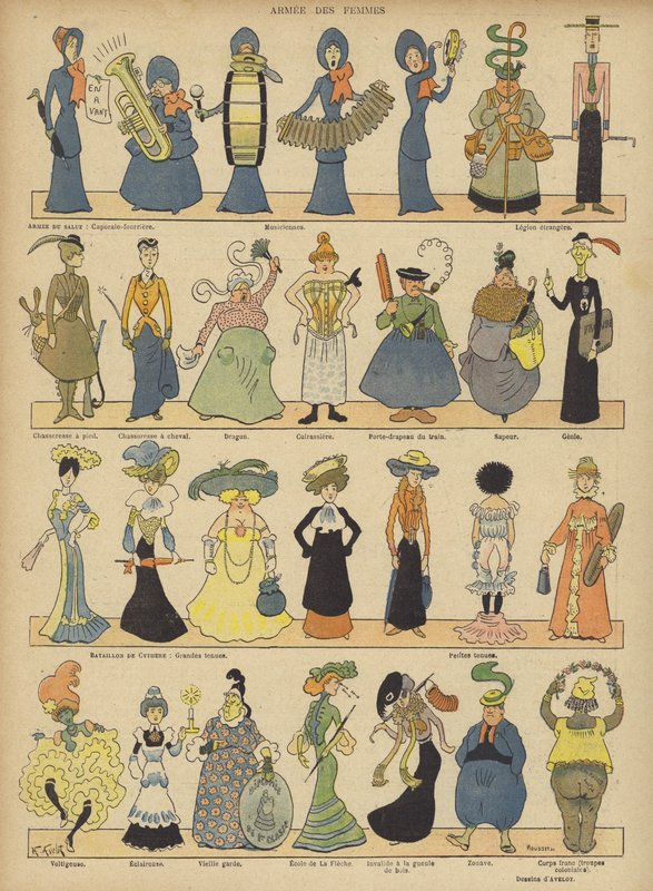 Illustrasjon for Le Rire av Henri Avelot