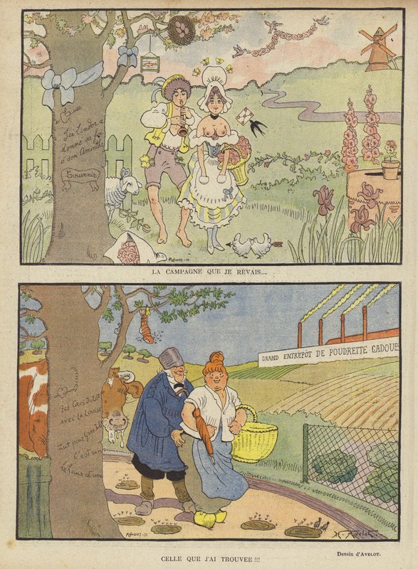 Illustrasjon for Le Rire av Henri Avelot
