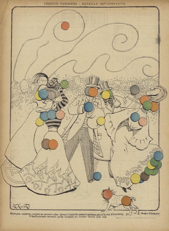 Illustrasjon for Le Rire av Henri Avelot