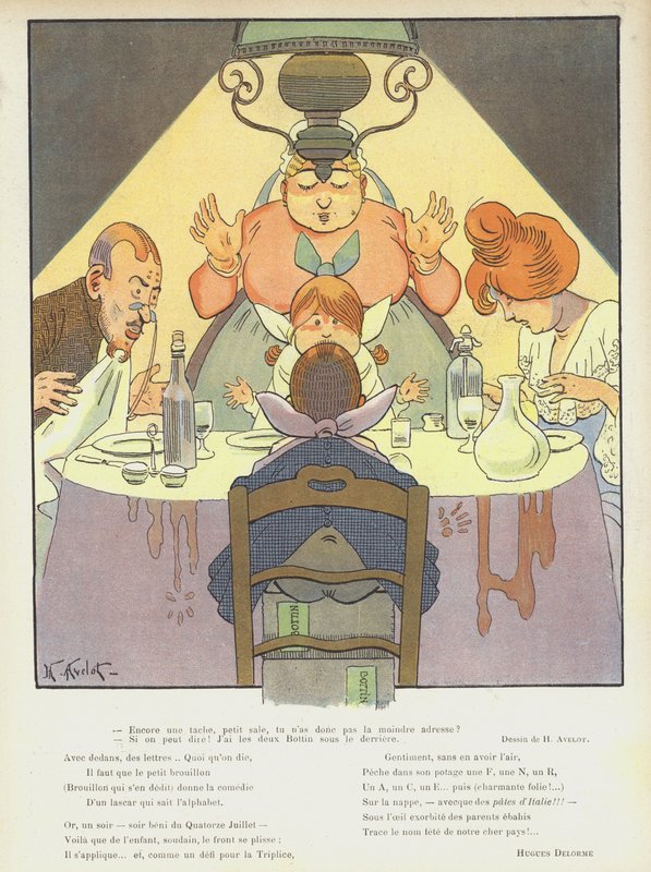 Illustrasjon for Le Rire av Henri Avelot