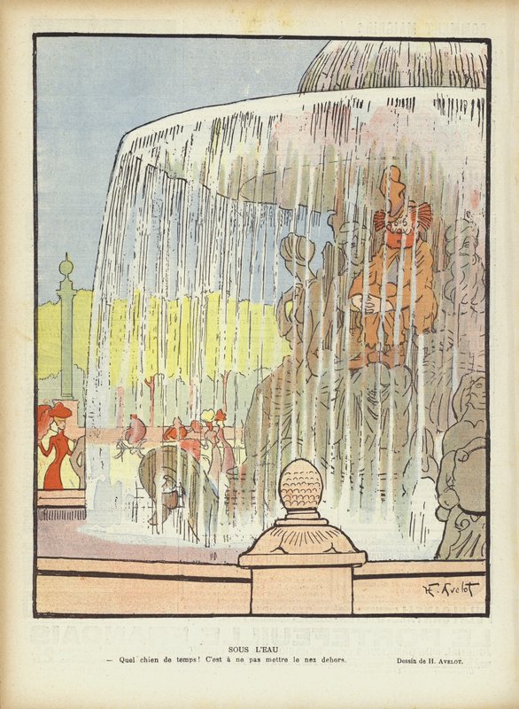 Illustrasjon for Le Rire av Henri Avelot