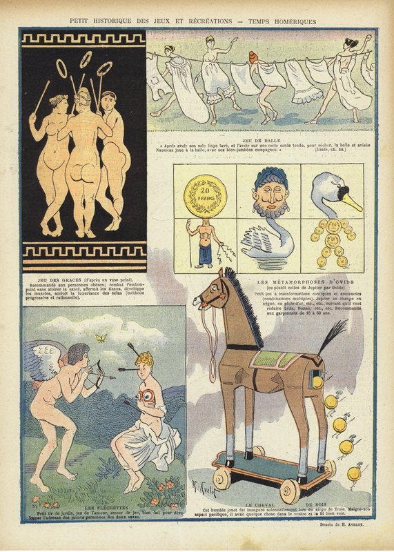 Illustrasjon for Le Rire av Henri Avelot