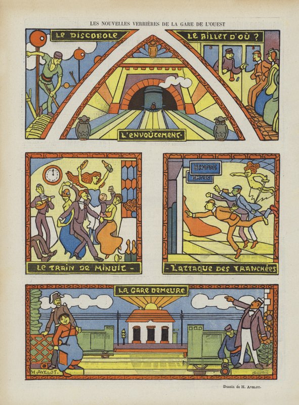 Illustrasjon for Le Rire av Henri Avelot