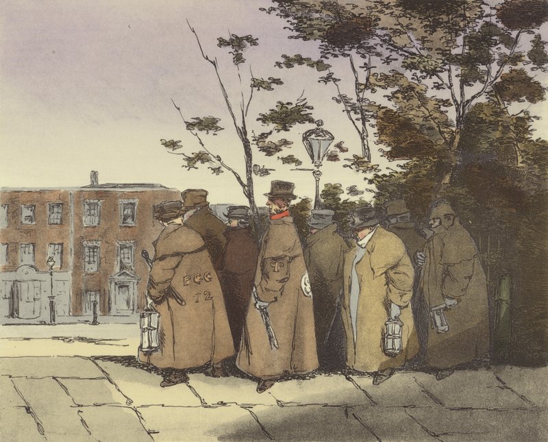 Vaktmennenes retur av Henri Bonaventure Monnier