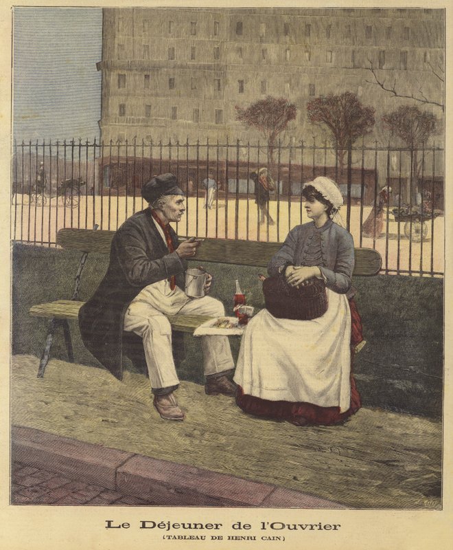 Arbeiderlunsj av Henri Cain