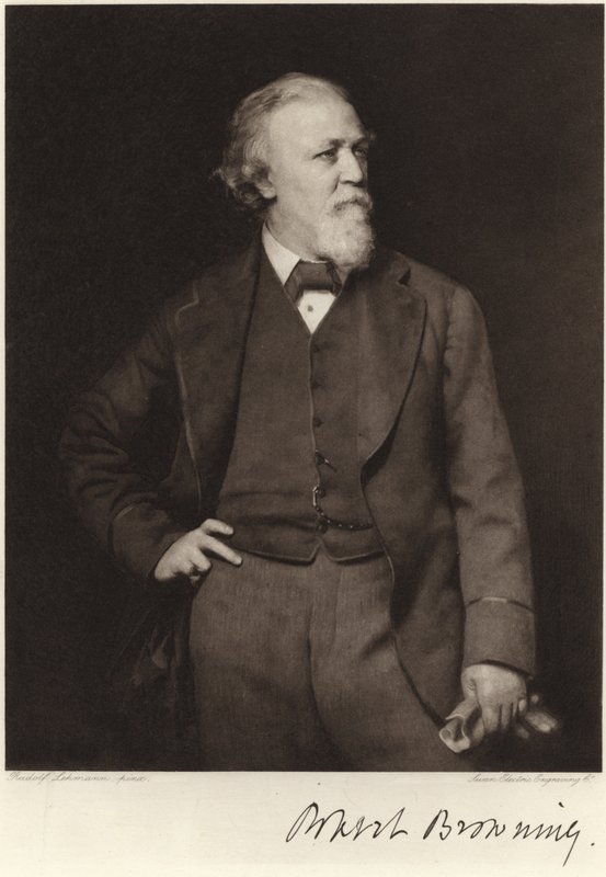 Robert Browning av Henri Lehmann