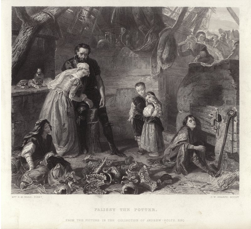 Pottemakeren Palissy av Henrietta Mary Ward