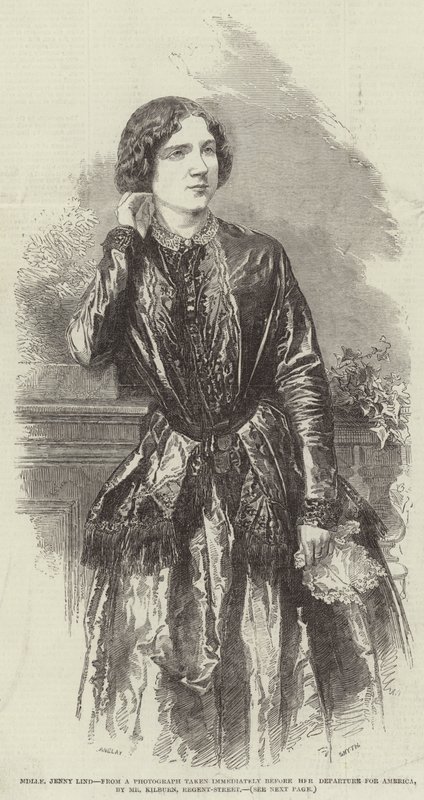 Mademoiselle Jenny Lind av Henry Anelay