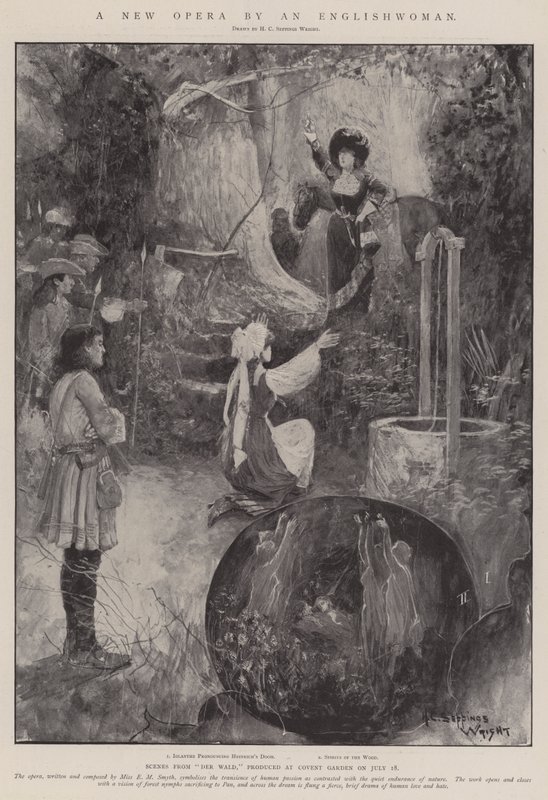 En ny opera av en engelsk kvinne av Henry Charles Seppings Wright
