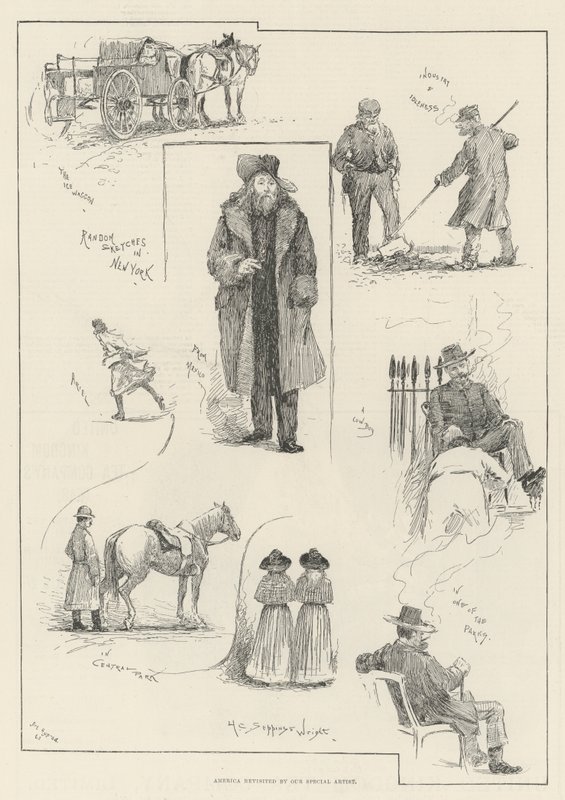 Amerika besøkt av vår spesielle artist av Henry Charles Seppings Wright