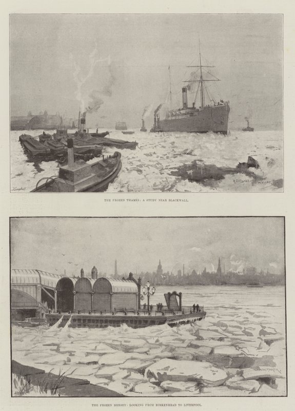 Frosne elver av Henry Charles Seppings Wright