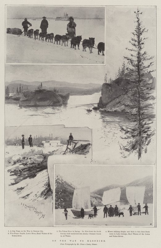På vei til Klondike av Henry Charles Seppings Wright