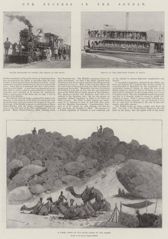 Vår suksess i Soudan av Henry Charles Seppings Wright