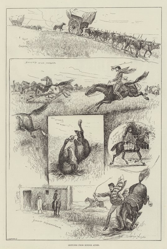 Skisser fra Buenos Ayres av Henry Charles Seppings Wright