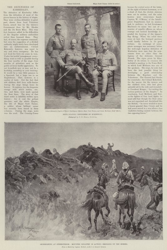 Forsvarerne av Kimberley av Henry Charles Seppings Wright