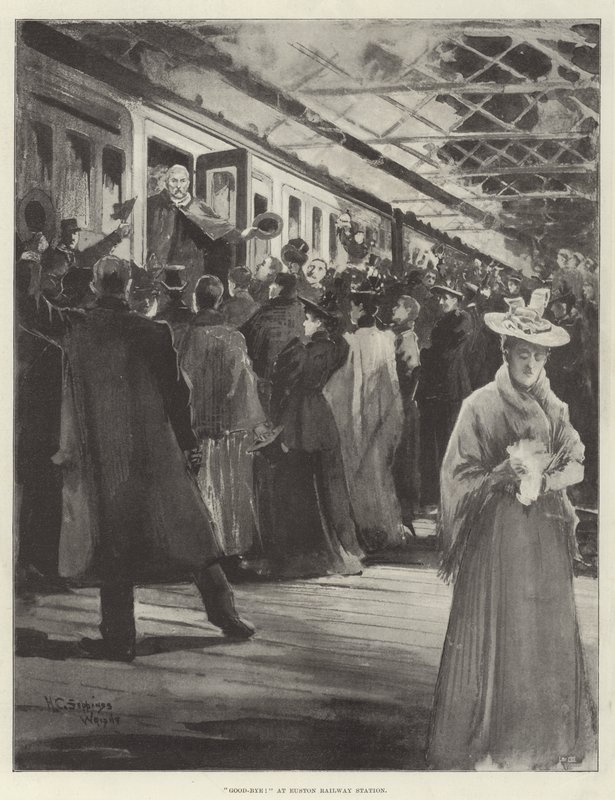 De britiske troppenes avgang til Ashanti av Henry Charles Seppings Wright